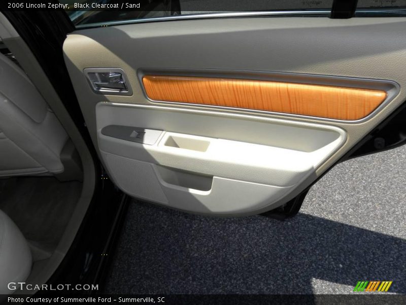 Black Clearcoat / Sand 2006 Lincoln Zephyr