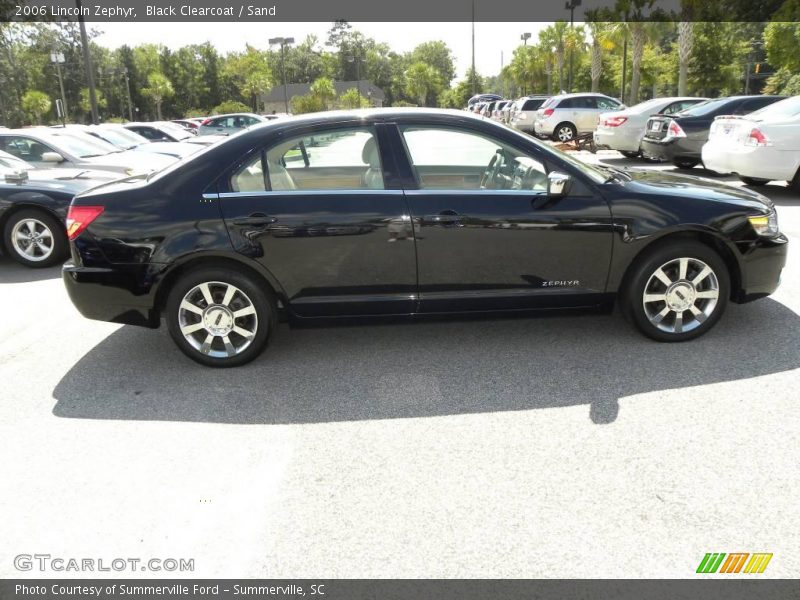 Black Clearcoat / Sand 2006 Lincoln Zephyr