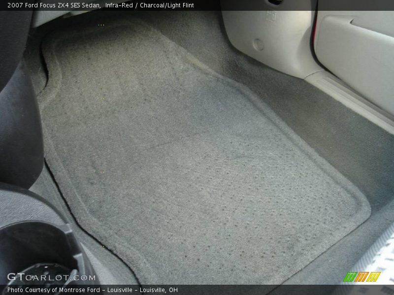 Infra-Red / Charcoal/Light Flint 2007 Ford Focus ZX4 SES Sedan