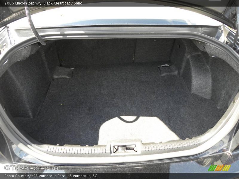 Black Clearcoat / Sand 2006 Lincoln Zephyr