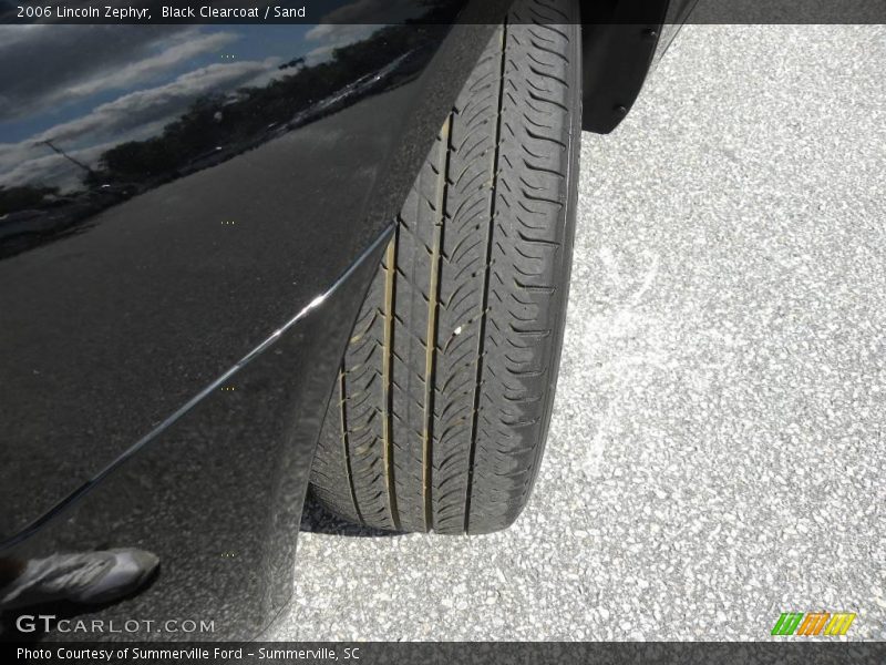 Black Clearcoat / Sand 2006 Lincoln Zephyr