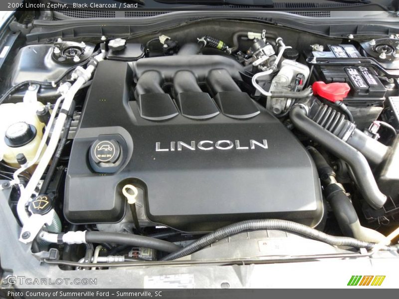 Black Clearcoat / Sand 2006 Lincoln Zephyr