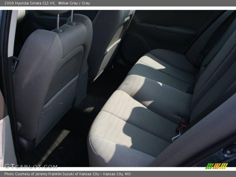 Willow Gray / Gray 2009 Hyundai Sonata GLS V6