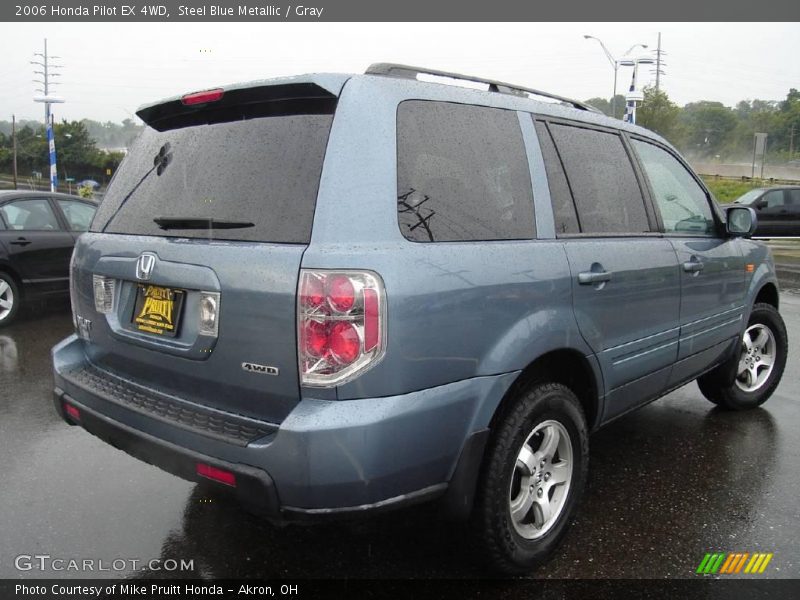 Steel Blue Metallic / Gray 2006 Honda Pilot EX 4WD