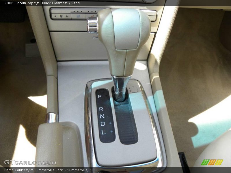 Black Clearcoat / Sand 2006 Lincoln Zephyr