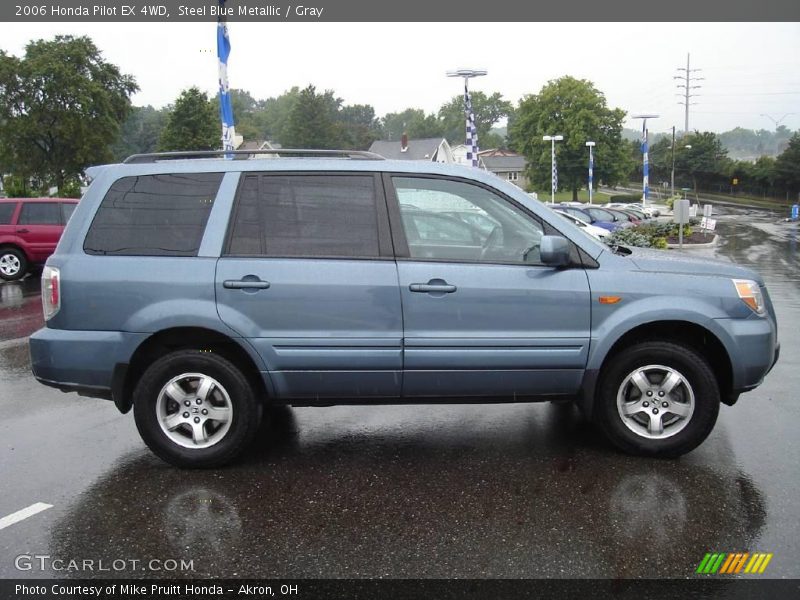 Steel Blue Metallic / Gray 2006 Honda Pilot EX 4WD