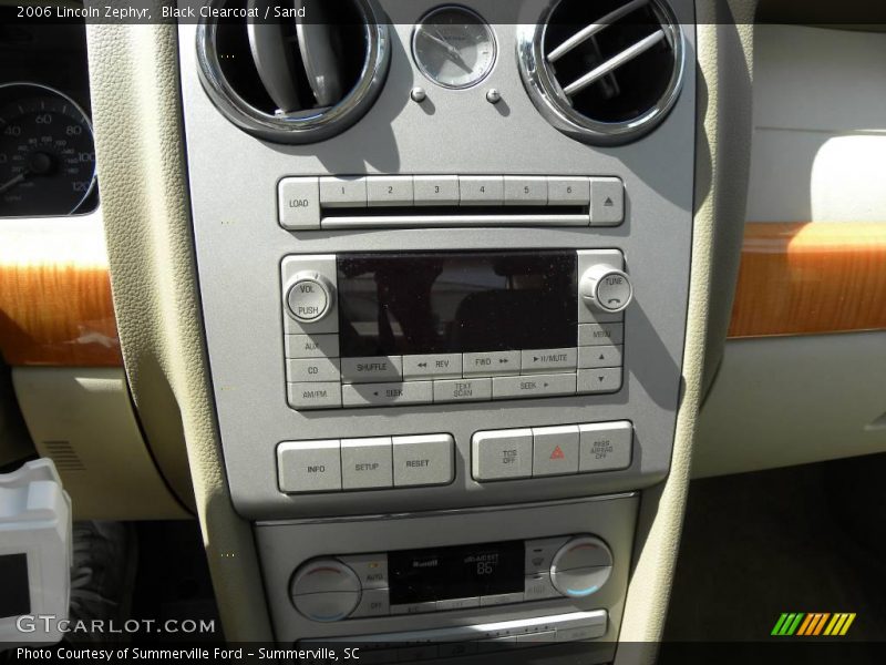 Black Clearcoat / Sand 2006 Lincoln Zephyr