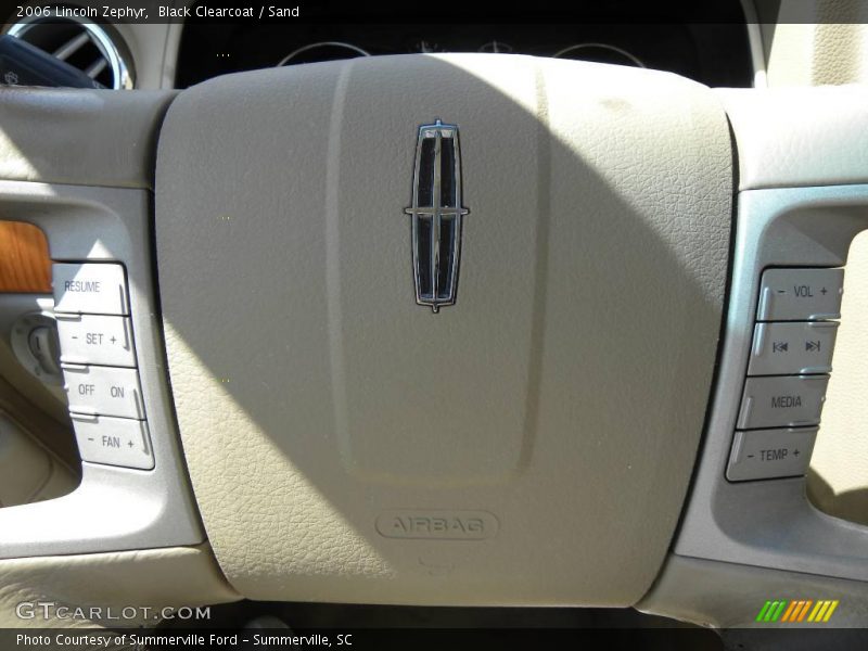 Black Clearcoat / Sand 2006 Lincoln Zephyr