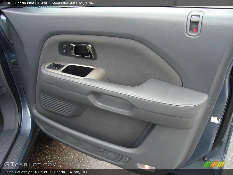 Steel Blue Metallic / Gray 2006 Honda Pilot EX 4WD