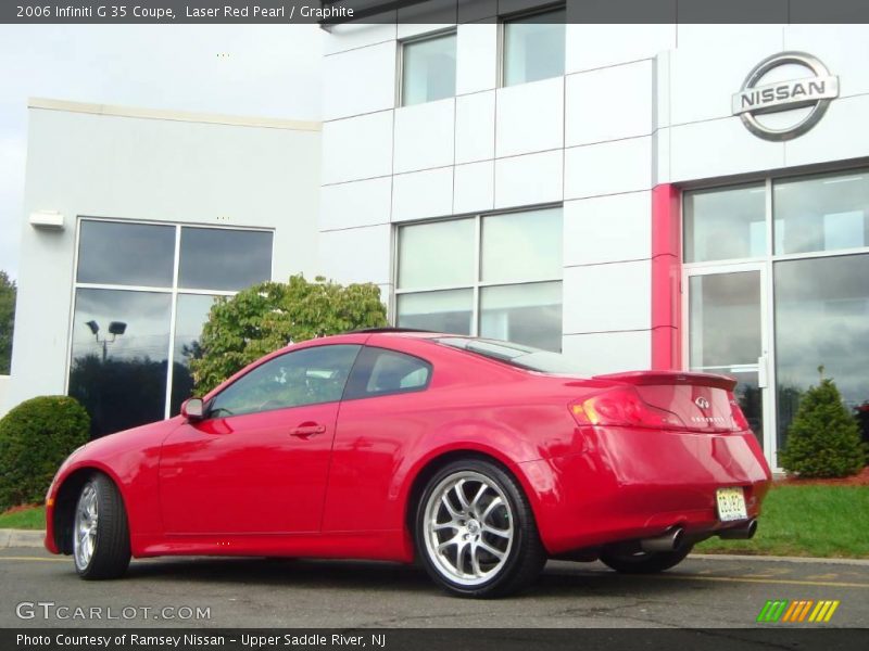 Laser Red Pearl / Graphite 2006 Infiniti G 35 Coupe