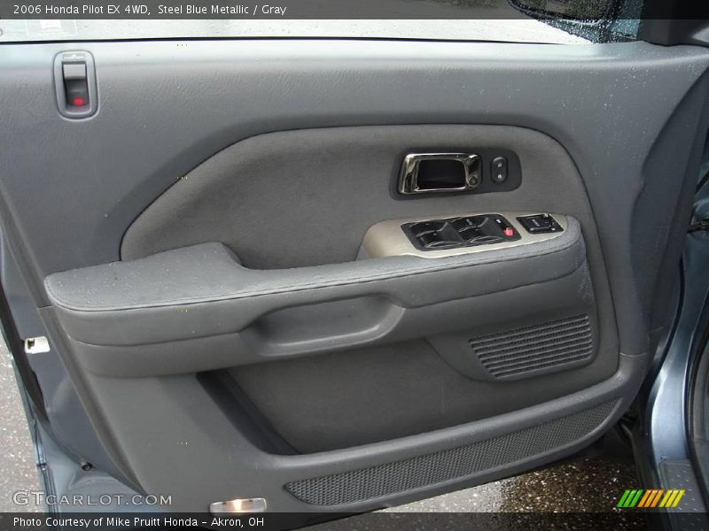 Steel Blue Metallic / Gray 2006 Honda Pilot EX 4WD