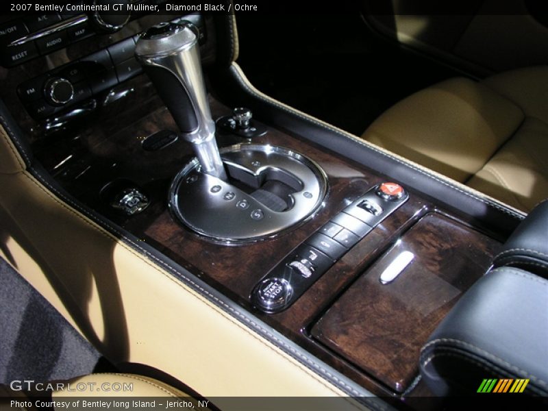 Diamond Black / Ochre 2007 Bentley Continental GT Mulliner
