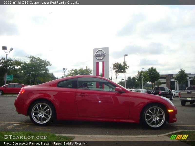Laser Red Pearl / Graphite 2006 Infiniti G 35 Coupe