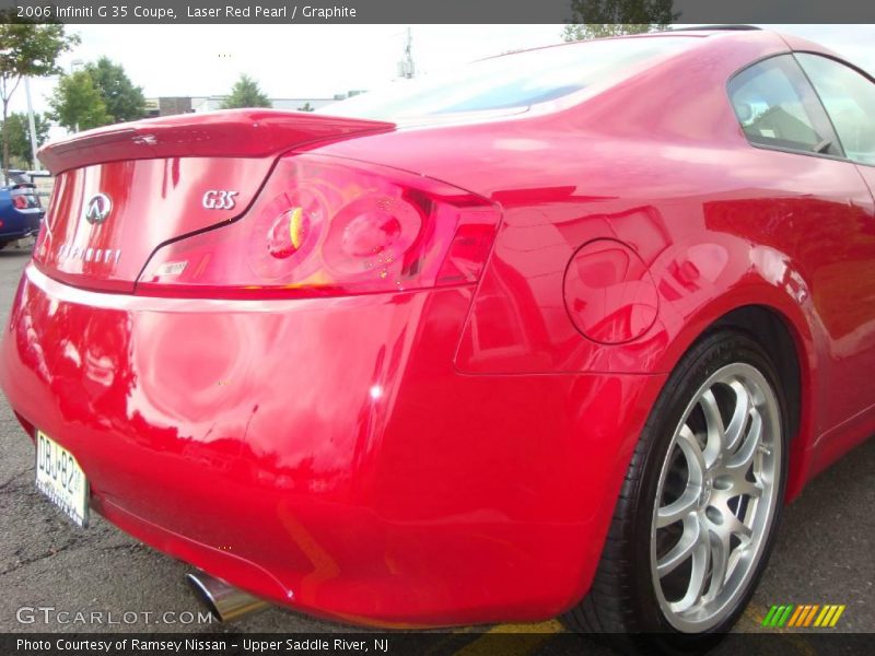 Laser Red Pearl / Graphite 2006 Infiniti G 35 Coupe