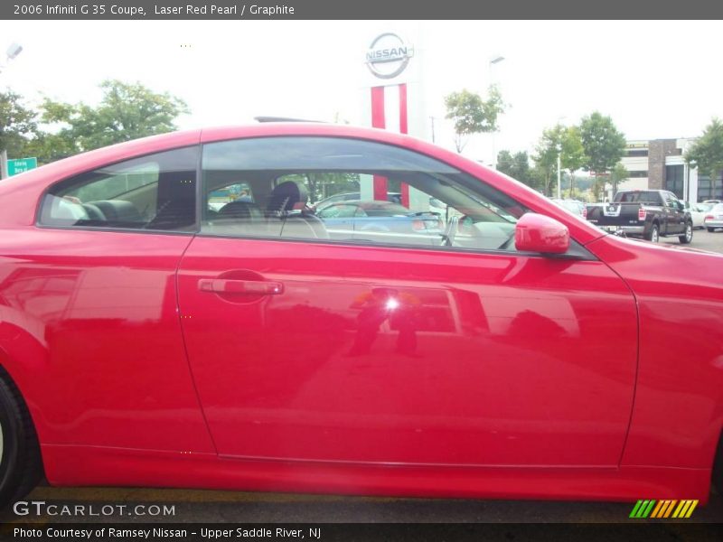 Laser Red Pearl / Graphite 2006 Infiniti G 35 Coupe