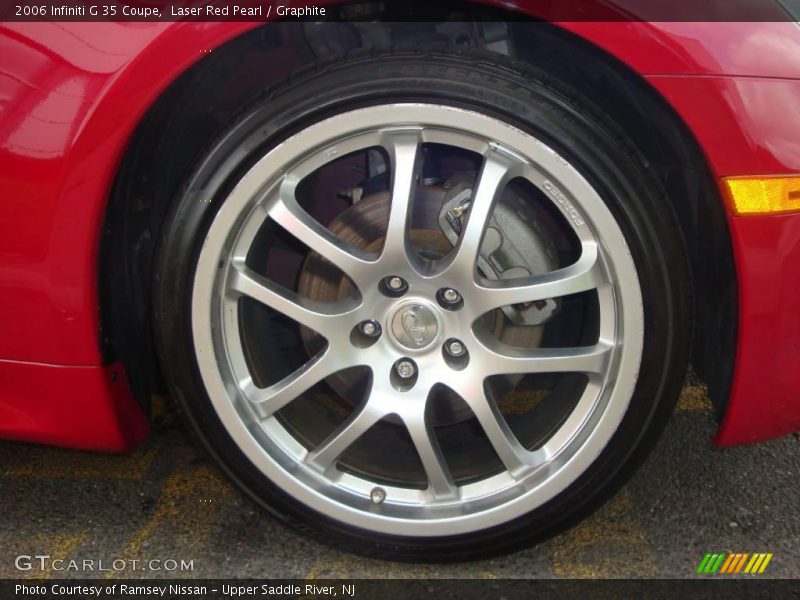 Laser Red Pearl / Graphite 2006 Infiniti G 35 Coupe