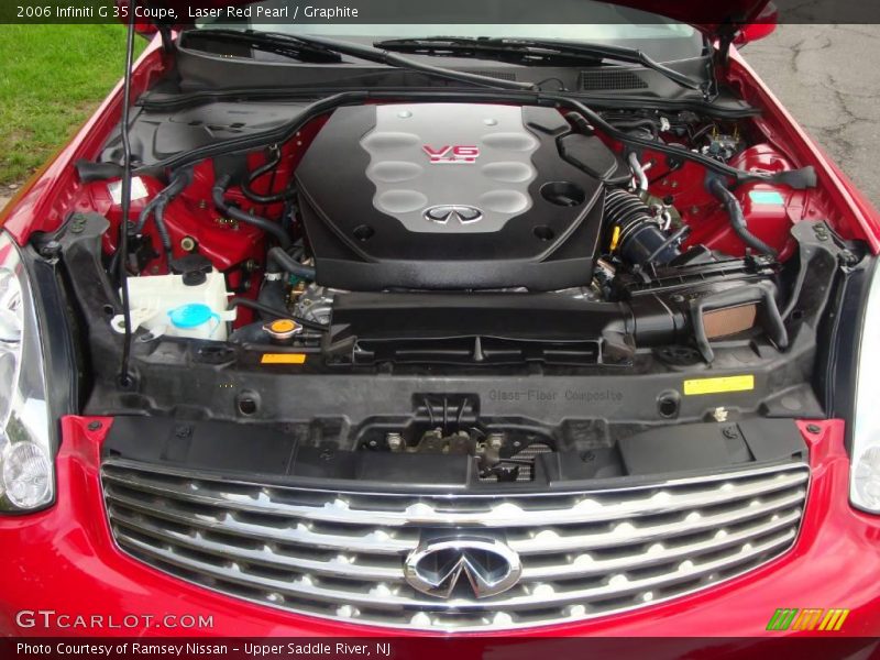 Laser Red Pearl / Graphite 2006 Infiniti G 35 Coupe
