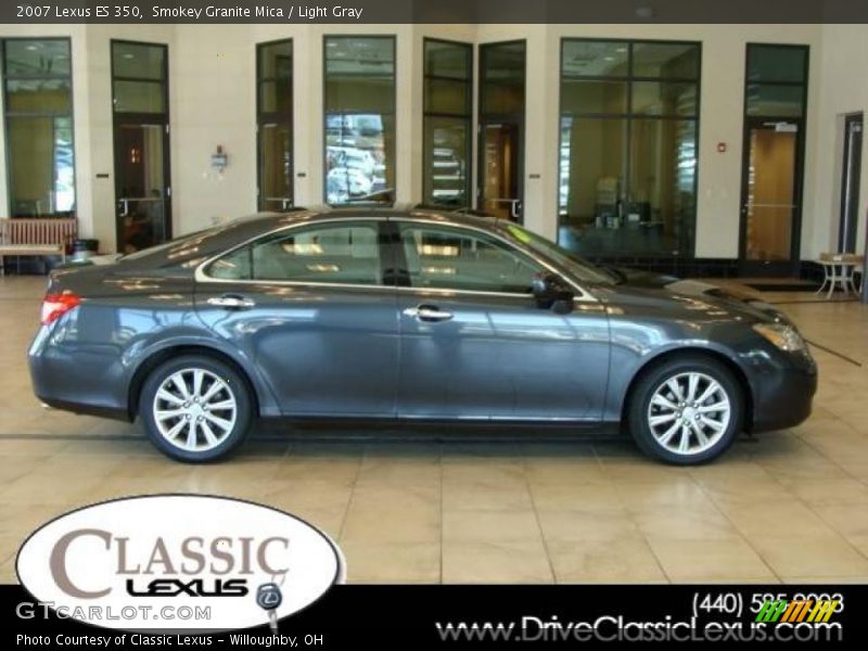 Smokey Granite Mica / Light Gray 2007 Lexus ES 350