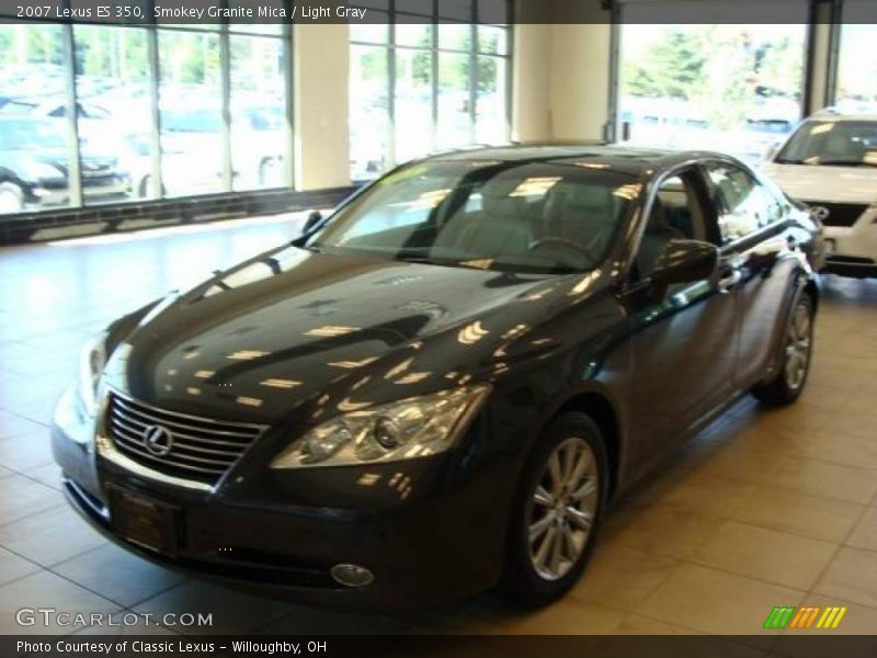 Smokey Granite Mica / Light Gray 2007 Lexus ES 350