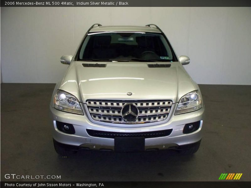 Iridium Silver Metallic / Black 2006 Mercedes-Benz ML 500 4Matic