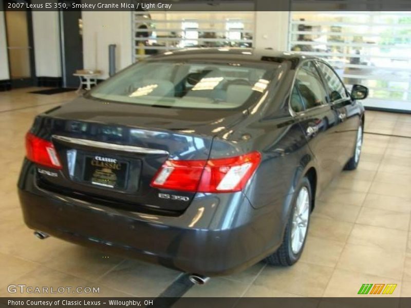 Smokey Granite Mica / Light Gray 2007 Lexus ES 350