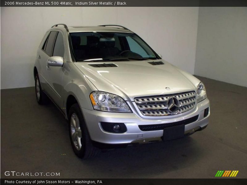 Iridium Silver Metallic / Black 2006 Mercedes-Benz ML 500 4Matic