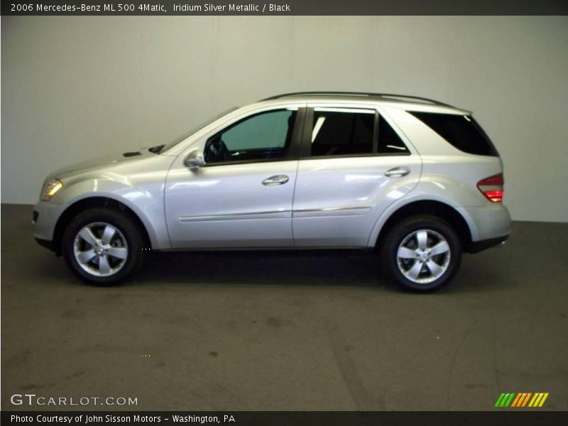 Iridium Silver Metallic / Black 2006 Mercedes-Benz ML 500 4Matic
