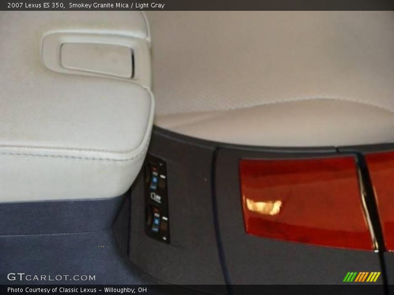 Smokey Granite Mica / Light Gray 2007 Lexus ES 350