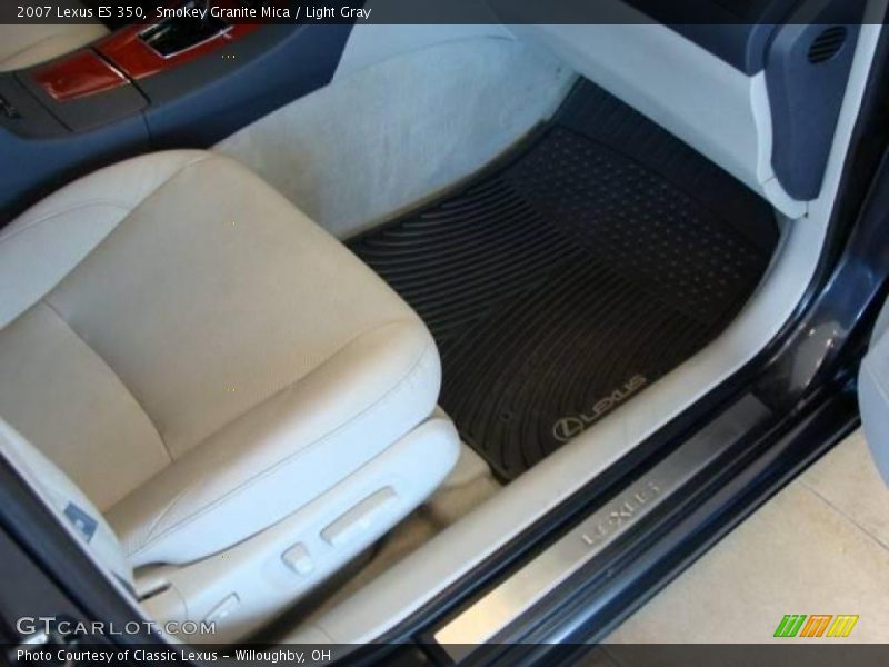 Smokey Granite Mica / Light Gray 2007 Lexus ES 350
