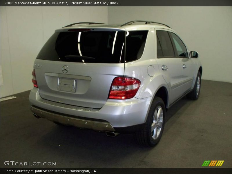 Iridium Silver Metallic / Black 2006 Mercedes-Benz ML 500 4Matic
