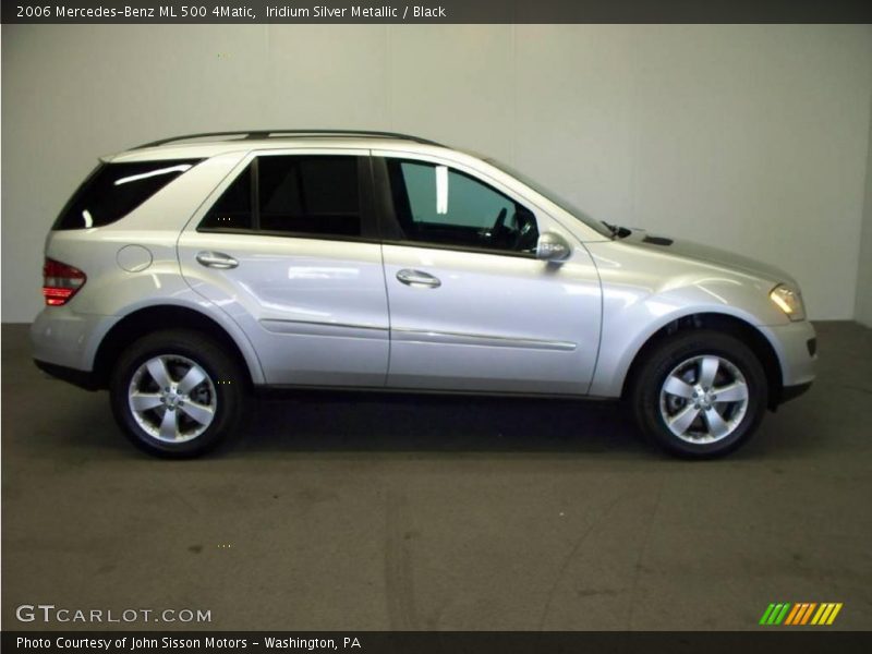 Iridium Silver Metallic / Black 2006 Mercedes-Benz ML 500 4Matic