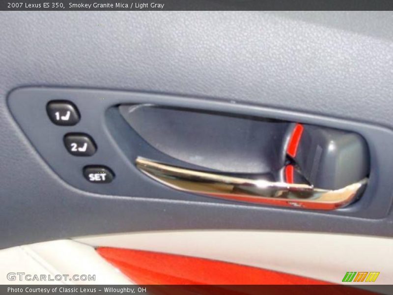 Smokey Granite Mica / Light Gray 2007 Lexus ES 350