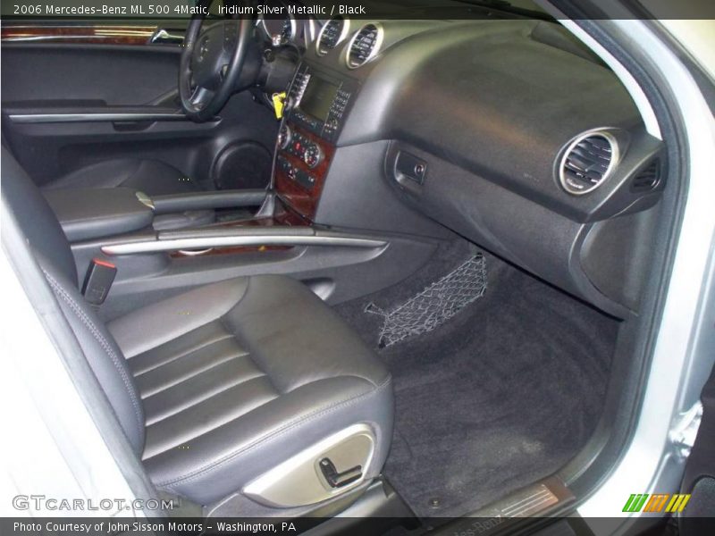 Iridium Silver Metallic / Black 2006 Mercedes-Benz ML 500 4Matic