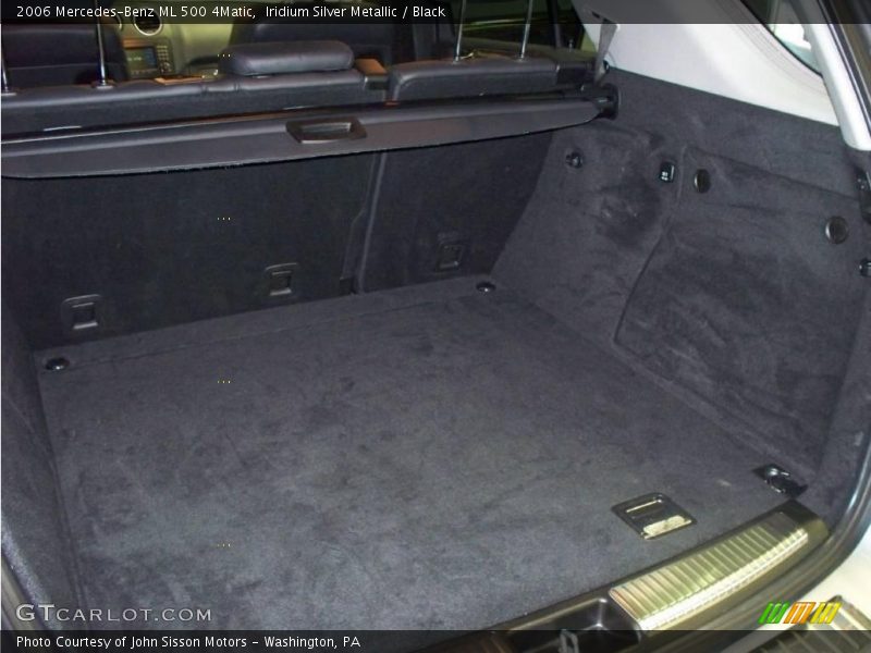 Iridium Silver Metallic / Black 2006 Mercedes-Benz ML 500 4Matic