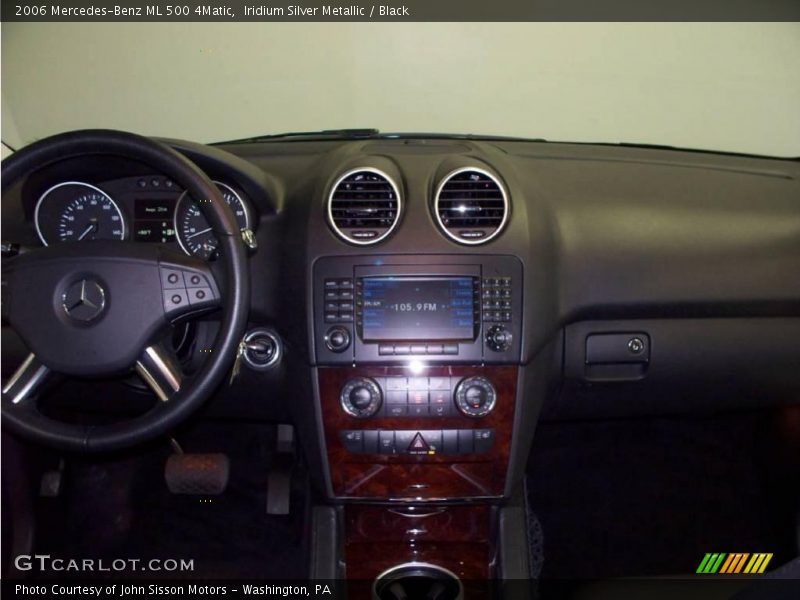 Iridium Silver Metallic / Black 2006 Mercedes-Benz ML 500 4Matic