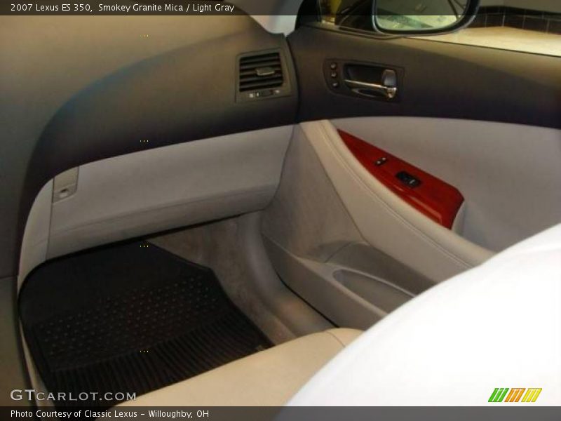Smokey Granite Mica / Light Gray 2007 Lexus ES 350