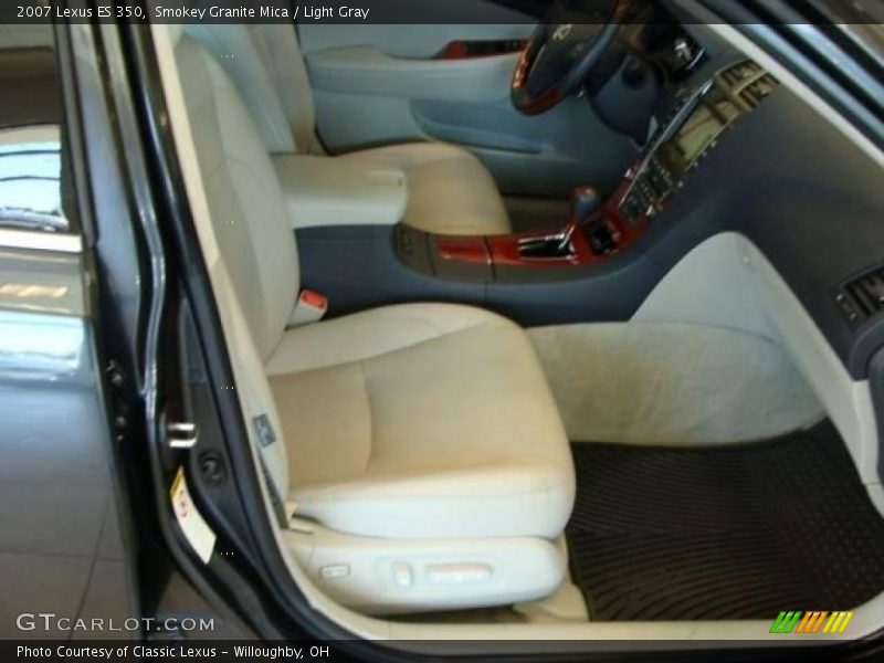 Smokey Granite Mica / Light Gray 2007 Lexus ES 350