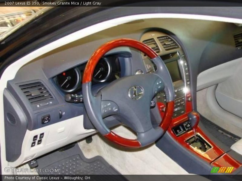 Smokey Granite Mica / Light Gray 2007 Lexus ES 350