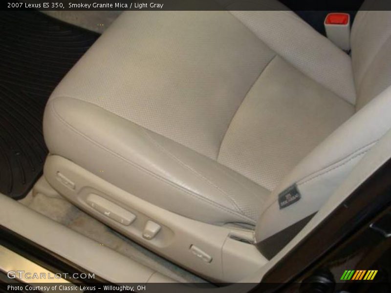 Smokey Granite Mica / Light Gray 2007 Lexus ES 350