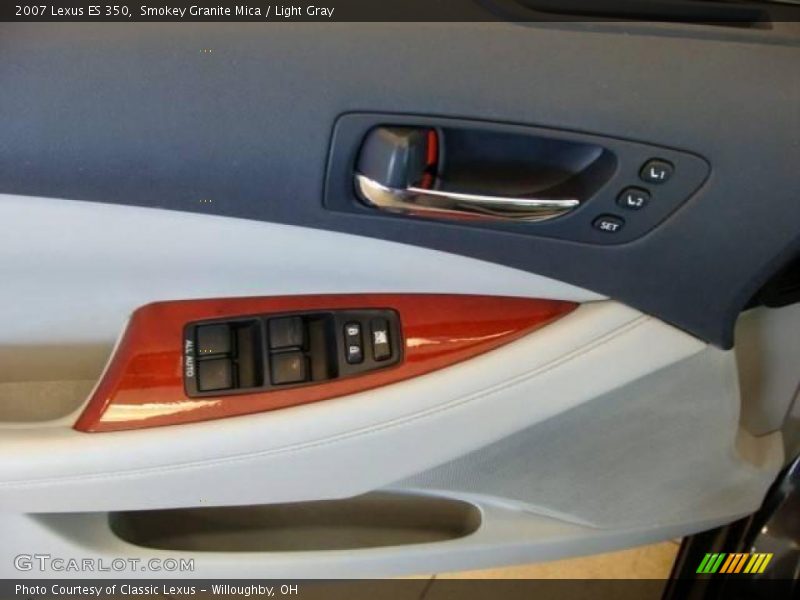 Smokey Granite Mica / Light Gray 2007 Lexus ES 350