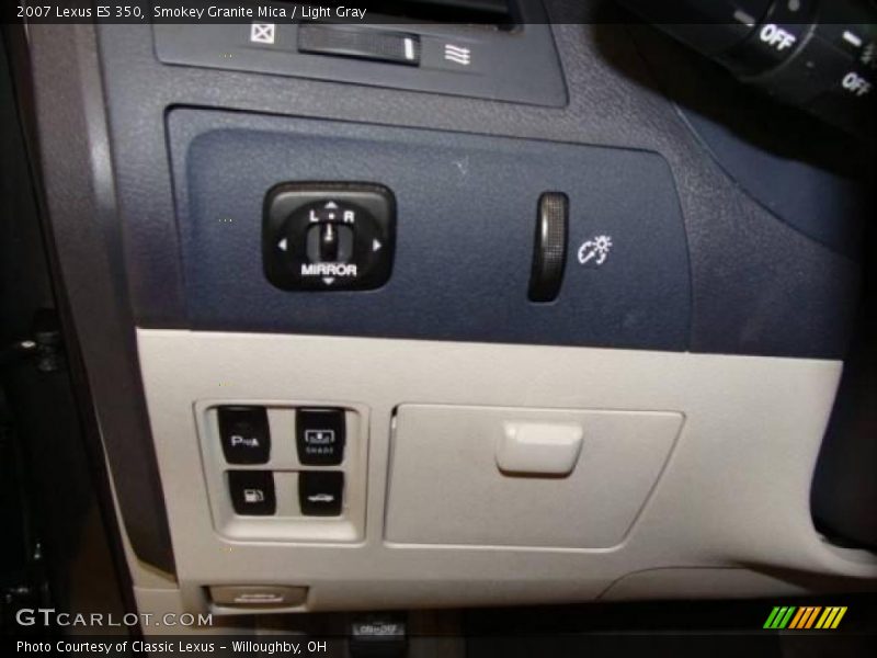 Smokey Granite Mica / Light Gray 2007 Lexus ES 350