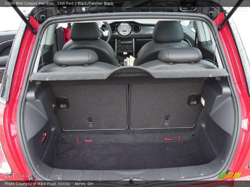 Chili Red / Black/Panther Black 2006 Mini Cooper Hardtop