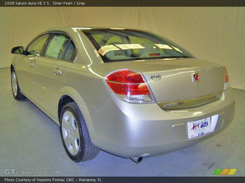 Silver Pearl / Gray 2008 Saturn Aura XE 3.5