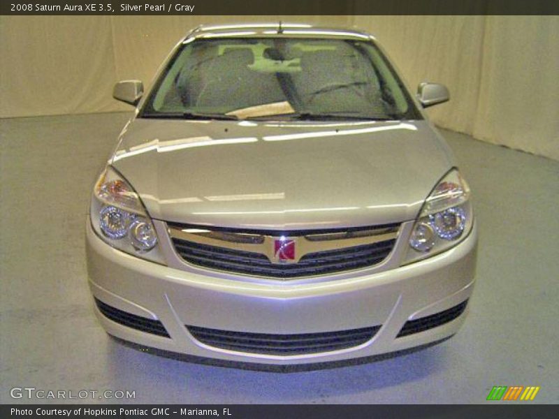 Silver Pearl / Gray 2008 Saturn Aura XE 3.5