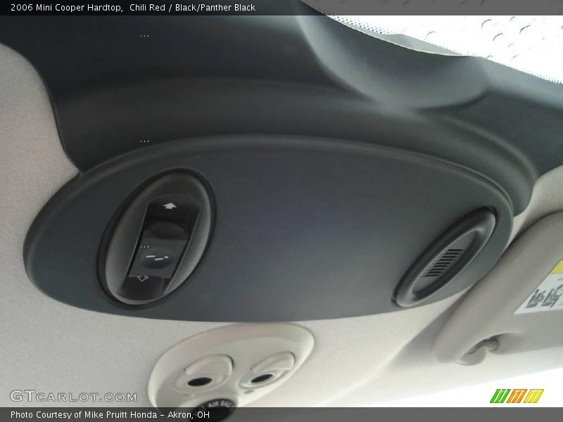Chili Red / Black/Panther Black 2006 Mini Cooper Hardtop