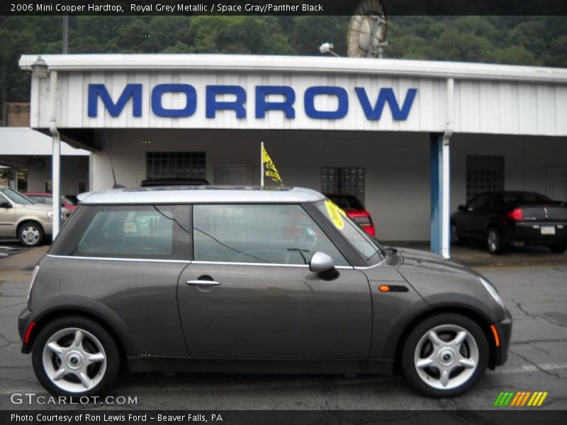 Royal Grey Metallic / Space Gray/Panther Black 2006 Mini Cooper Hardtop