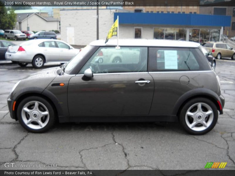 Royal Grey Metallic / Space Gray/Panther Black 2006 Mini Cooper Hardtop