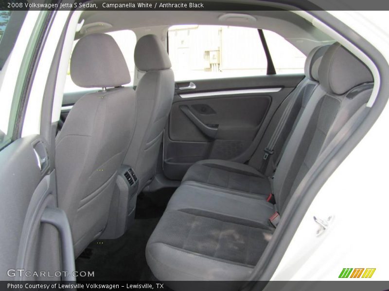 Campanella White / Anthracite Black 2008 Volkswagen Jetta S Sedan