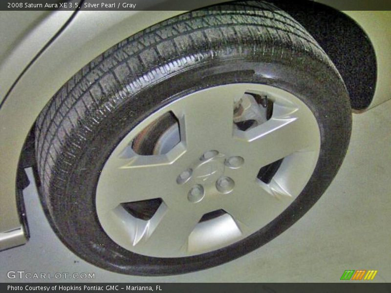 Silver Pearl / Gray 2008 Saturn Aura XE 3.5