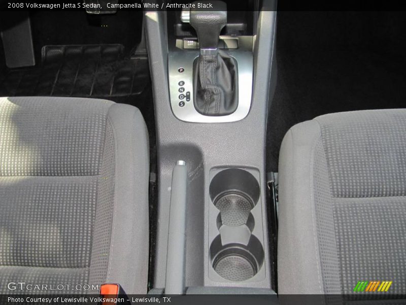 Campanella White / Anthracite Black 2008 Volkswagen Jetta S Sedan